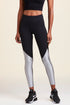 CAPTAIN ANKLE TIGHT - BLACK/SILVER